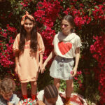 Camiseta cuello volante niña corazon - Imagen 4