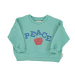 Sudadera Turquesa "Peace"