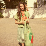 Camiseta verde cerezas - Imagen 2