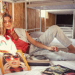 Pantalon Denim Estampado zebra - Imagen 4