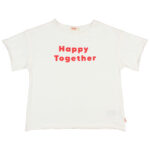 Camiseta blanca Happy together