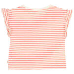 Camiseta rallitas coral - Imagen 2