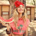 Top coral "Dance Club" - Imagen 3