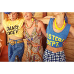 Pantalon Animal print azulon - Imagen 4