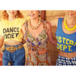 Pantalon Animal print azulon - Imagen 5