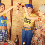 Pantalon Animal print azulon - Imagen 6