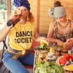 Pantalon Animal print azulon - Imagen 8